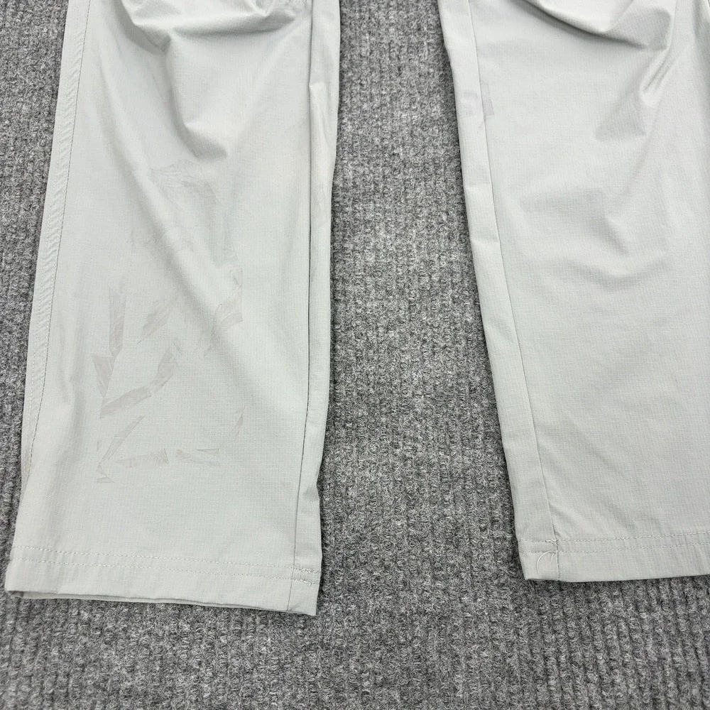 Outdoorsports Pants Mens S Gray‎ Nylon Spandex Lightweight Hiking Gorpcore Style